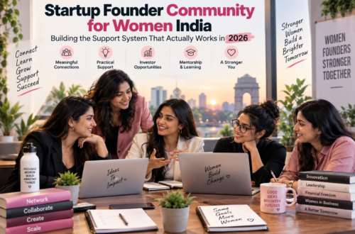 Startup Founder Community for Women India: Best Support for Founders in 2026