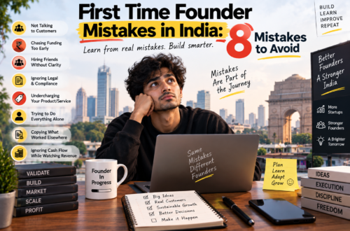 First-Time Founder Mistakes in India: 8 Mistakes to Avoid