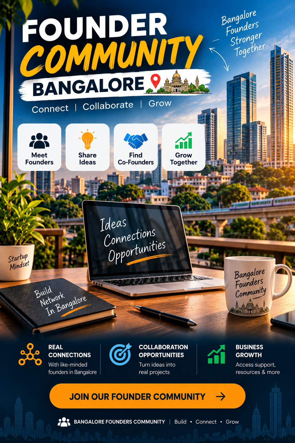 Founder Community in Bangalore: Connect, Collaborate & Grow