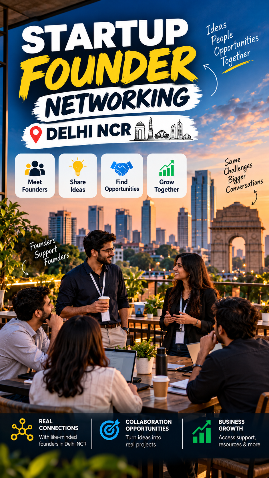 Startup Founder Networking in Delhi NCR: Build Real Connections