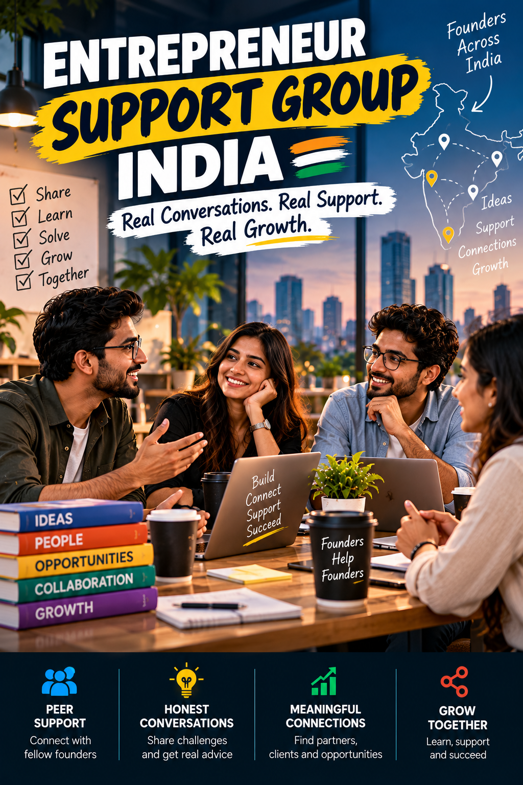 Entrepreneur Support Group India: Find Community & Founder Support