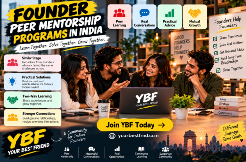 Explore founder peer mentorship programs in India and learn how peer advice, shared experiences, practical guidance and ongoing support can help founders grow.