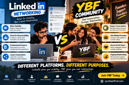 YBF Community vs LinkedIn Networking: Which Builds Better Relationships?